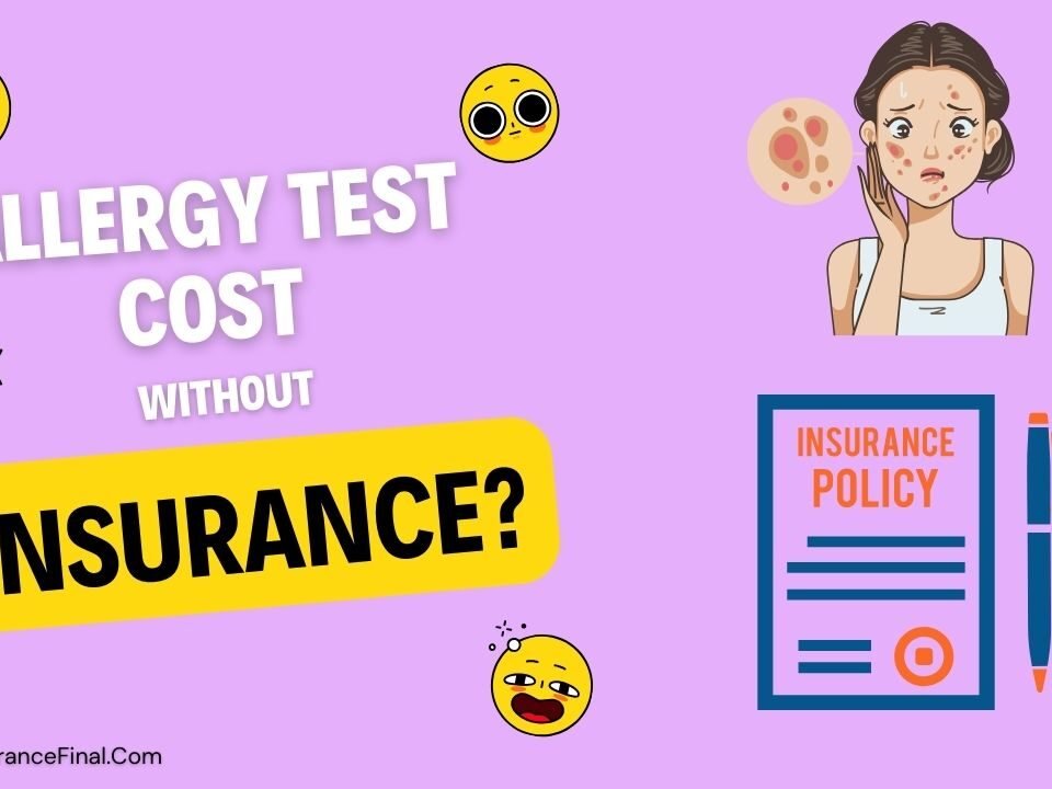 Allergy test cost without insurance