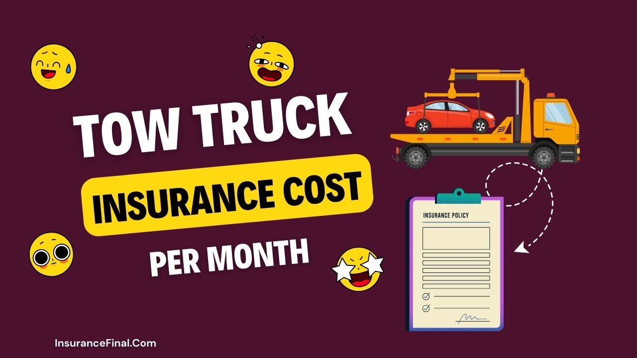 Tow Truck Insurance Cost Per Month